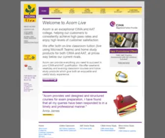 Acornlive.com(Acorn Live) Screenshot