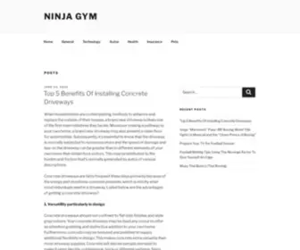 Acornpc.co.uk(Ninja gym) Screenshot