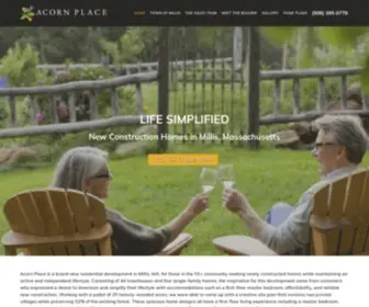 Acornplace.net(Acorn Place in Millis) Screenshot
