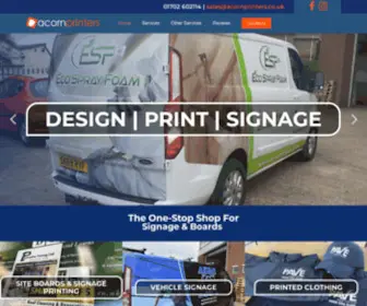 Acornprinters.co.uk(Acornprinters) Screenshot