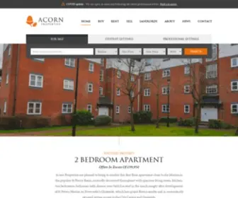 Acornproperties.co.uk(Acorn Properties) Screenshot