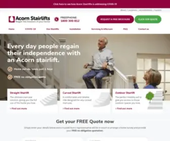 Acornstairlifts.com.au(Stairlifts) Screenshot