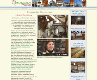 Acorntimberframes.com(Beyond the ordinary timber frame (formerly Acorn Timber Frames)) Screenshot