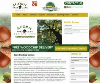 Acorntreecare.com(Acorn Tree Care) Screenshot