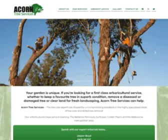 Acorntreeservices.com.au(Your garden) Screenshot