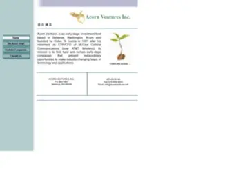 Acornventures.net(Acornventures) Screenshot