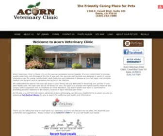 Acornvetclinic.com(Acorn Veterinary Clinic) Screenshot