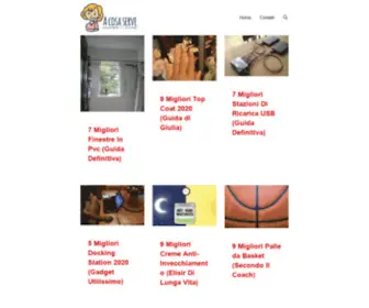 Acosaserve.com(A Cosa Serve) Screenshot