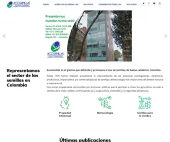 Acosemillas.com(Home) Screenshot