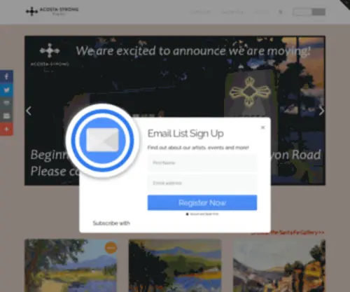 Acostastrong.com(Acostastrong) Screenshot