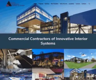 Acousti.com(Commercial Contractors of Innovative Interior Systems) Screenshot