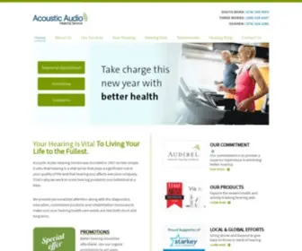 Acoustic-Audio.com(Hearing Aids for Hearing Loss in South Bend) Screenshot