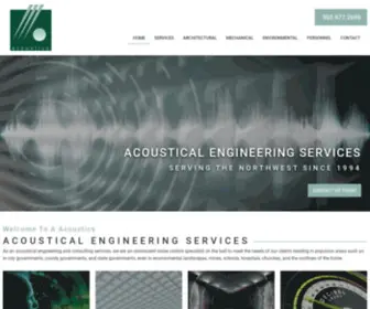 Acousticalengineering.net(Acoustical Engineering) Screenshot