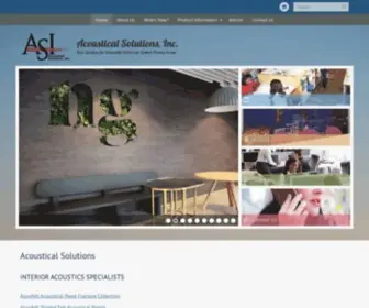 Acousticalsolution.com(Acoustical Solutions) Screenshot