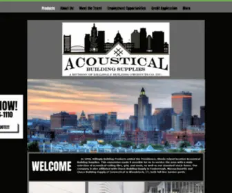 Acousticalsupplies.net(Products) Screenshot