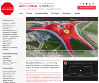 Acousticalsurfaces.ae(Acoustical Surfaces) Screenshot