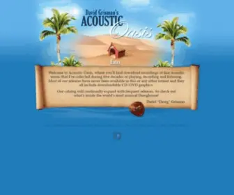 Acousticoasis.com(Acoustic Oasis Music Downloads) Screenshot