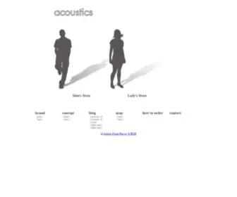 Acoustics-Web.com(Acoustics) Screenshot