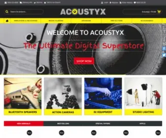 Acoustyx.com(((( ACOUSTYX )))) Screenshot