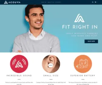 Acouva.com(Truly Wireless Earbuds For Work & Play) Screenshot