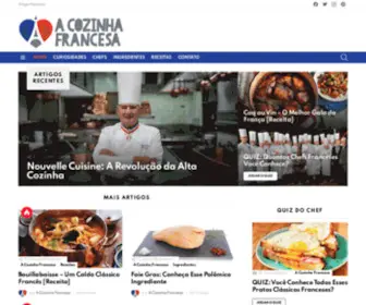 Acozinhafrancesa.com.br(Vive La France) Screenshot