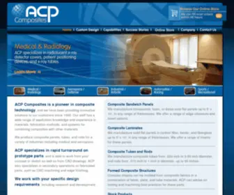 ACP-Composites.com(ACP Composites) Screenshot