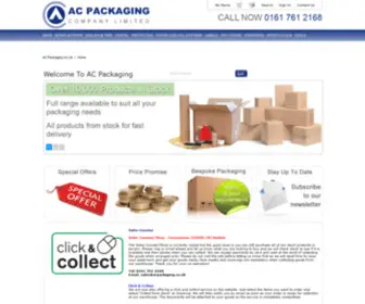 Acpackaging.co.uk(AC Packaging Co Ltd) Screenshot