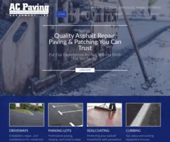 Acpavingnorthwest.com(AC Paving Northwest Inc) Screenshot