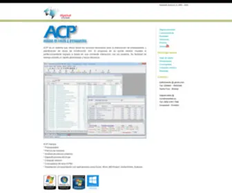 Acpcostos.com(Análisis) Screenshot