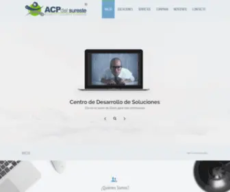 Acpdelsureste.com(Creamos soluciones) Screenshot