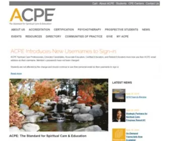 Acpe.edu(Acpe) Screenshot