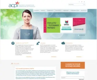 Acpi.ca(Association canadienne des professionnels de l’immersion (ACPI)) Screenshot