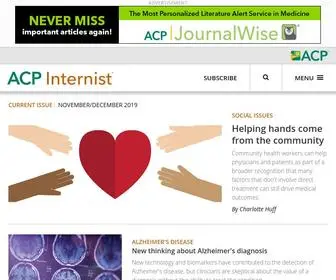 Acpinternist.org(ACP Internist) Screenshot