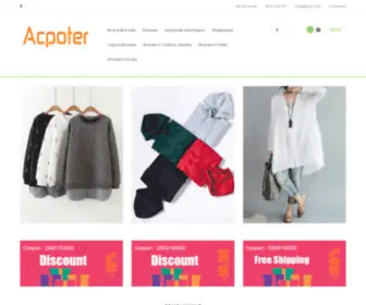 Acpoter.com(Acpoter Store) Screenshot