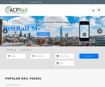 Acprail.com(ACP Rail) Screenshot