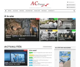 Acpresse.fr(Actualité) Screenshot