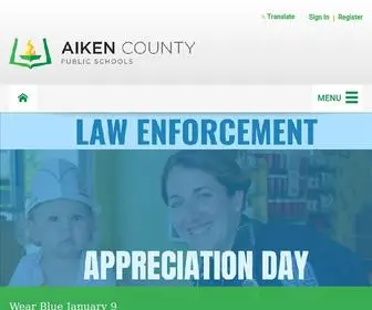 ACPSD.net(Aiken County Public School District) Screenshot