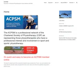 ACPSM.org(ACPSM) Screenshot