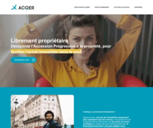 AcqEr.fr(Devenez enfin propriétaire avec ACQER) Screenshot