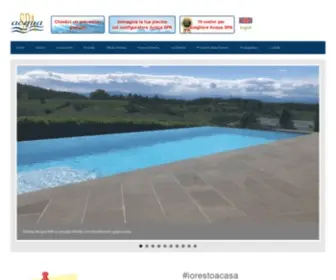 Acqua-Spa.it(Costruzione e Vendita piscine interrate e fuori terra) Screenshot