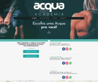 Acquaacademia.com.br(Acqua Academia) Screenshot