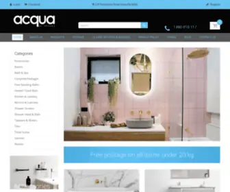 Acquabathrooms.com.au(Acqua Bathrooms) Screenshot