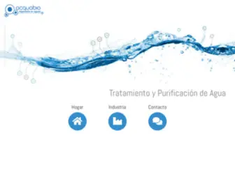 Acquabio.com(Ingeniería) Screenshot