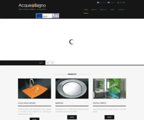 Acquaebagno.com(Γυάλινοι Νιπτήρες Μπάνιου) Screenshot