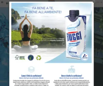 Acquafiuggi.com(Acqua Fiuggi) Screenshot