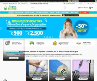 Acquahome.it(E-commerce) Screenshot