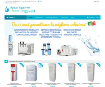 Acquainboccioni.eu(Miglior depuratori acqua e colonninne d'acqua i waterdispenser con addolcitori acqua) Screenshot