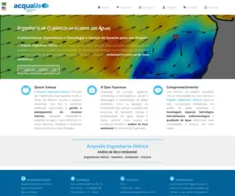 Acqualisengenharia.com.br(Acqualis Engenharia Hídrica) Screenshot