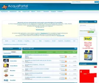 Acquariofilia.biz(AcquaPortal Forum Acquario marino e Acquario dolce) Screenshot