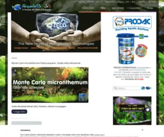 Acquariofiliaitalia.com(ACQUARIOFILIA Italia) Screenshot